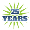 over 25 years in business